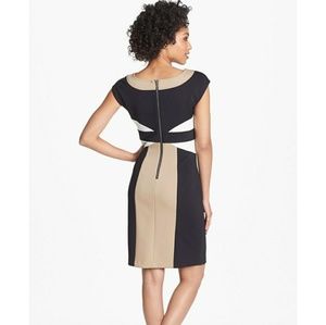 Maggy London Color Block Sheath Dress B